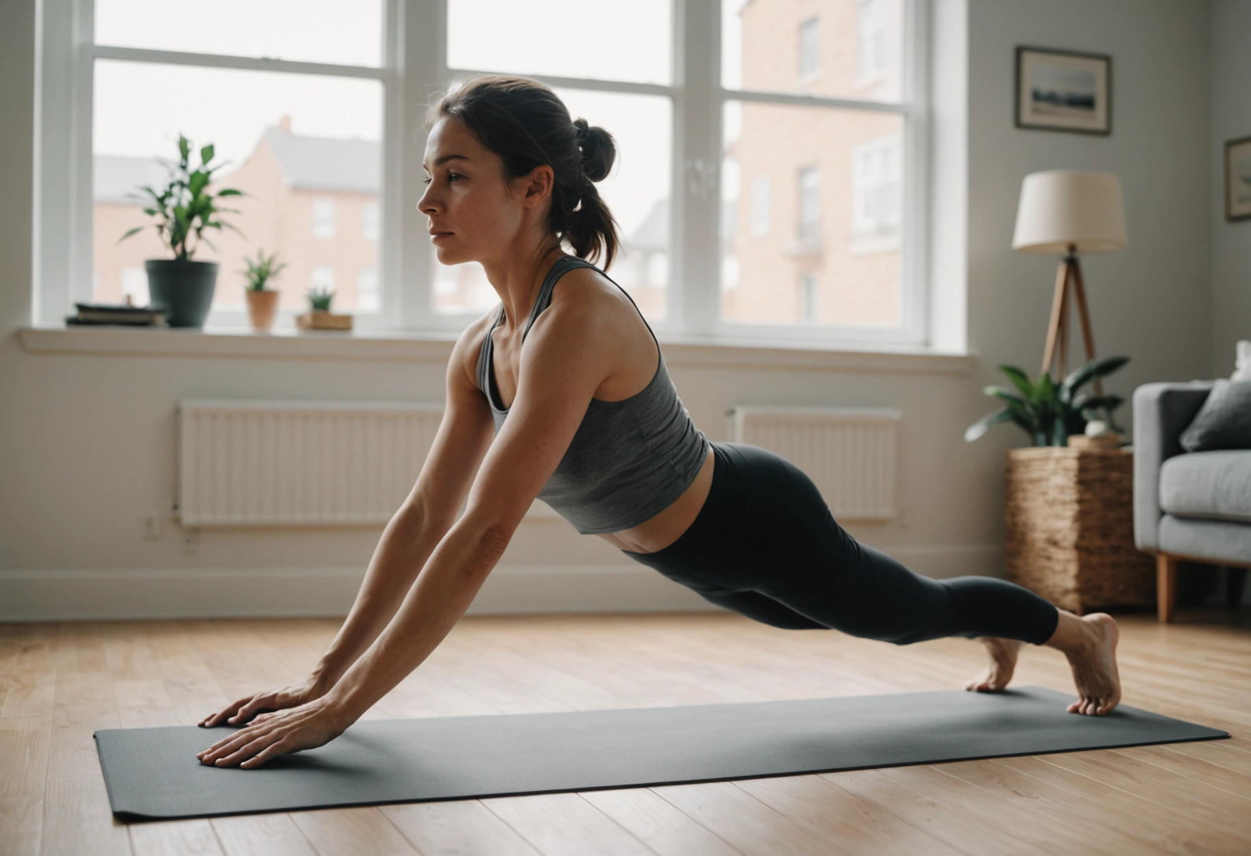 Cómo hacer la plancha abdominal paso a paso